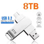 Lenovo 16TB USB 3.2 Flash Drives High Speed Transfer Metal Pendrive Memory Card Pendrive Flash Disk Memoria Waterproof Stick