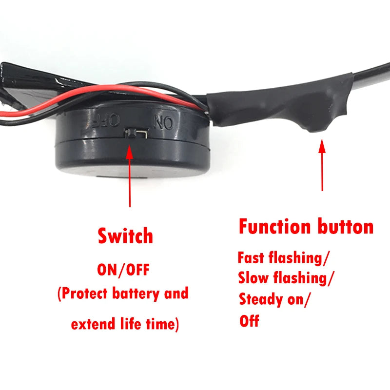 Cyberpunk LED Light Up Glasses Futuristic Luminous Unisex Eyewear Cool Glowing Glasses For Cosplay Bar Rave Club Halloween Party