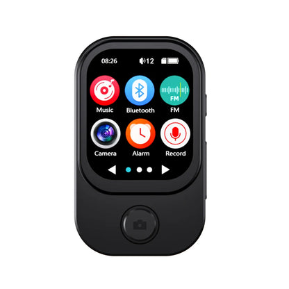 MP3 Player Bluetooth 5.4 Walkman HiFi Sound MP3 Music Player Camera Sports Walkman with FM Radio Recorder Take Picture
