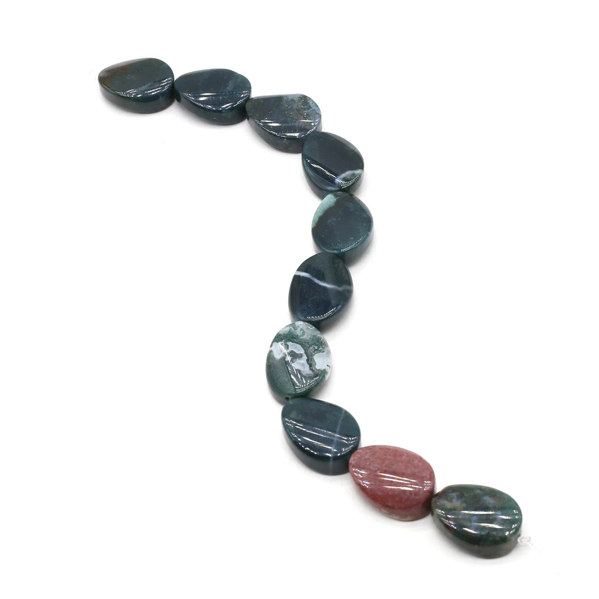 Natural Blue Turquoise Beads Faceted Natural Rose Quartzs Loose Spacer Beaded for Women DIY Jewerly Necklace Bracelet 19x14mm