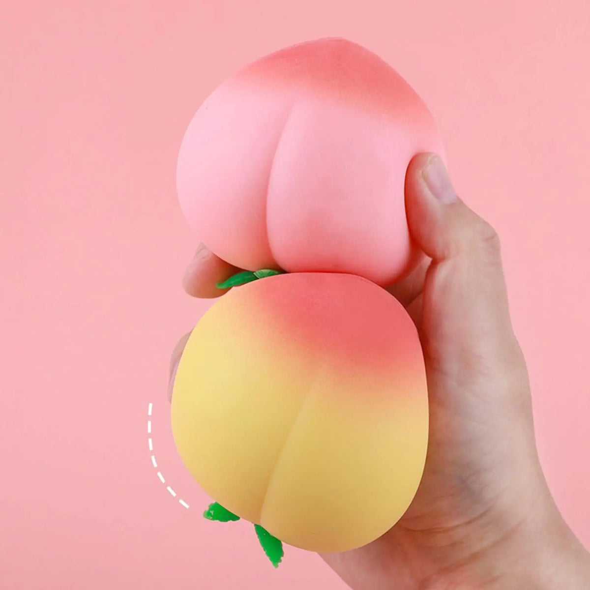 Fidget Toy Cartoon Peach SquishySlow Rising Anti Stress Decompressions Transfer Anxiety Kids SquishiesToys Gift