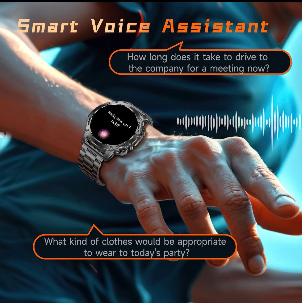 LIGE 2026 New Ultra Military Grade 1000mAh Battery Smart Watch For Men IP68 Waterproof Sports Fitness Bluetooth Call Smartwatch