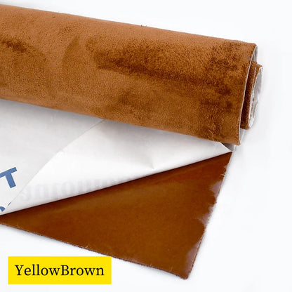 20*30/70cm 0.8mm Thick Suede Fabric Self Adhesive Stretch Cloth for Car Interior Workbench Repair Patch Upholstery Decoration