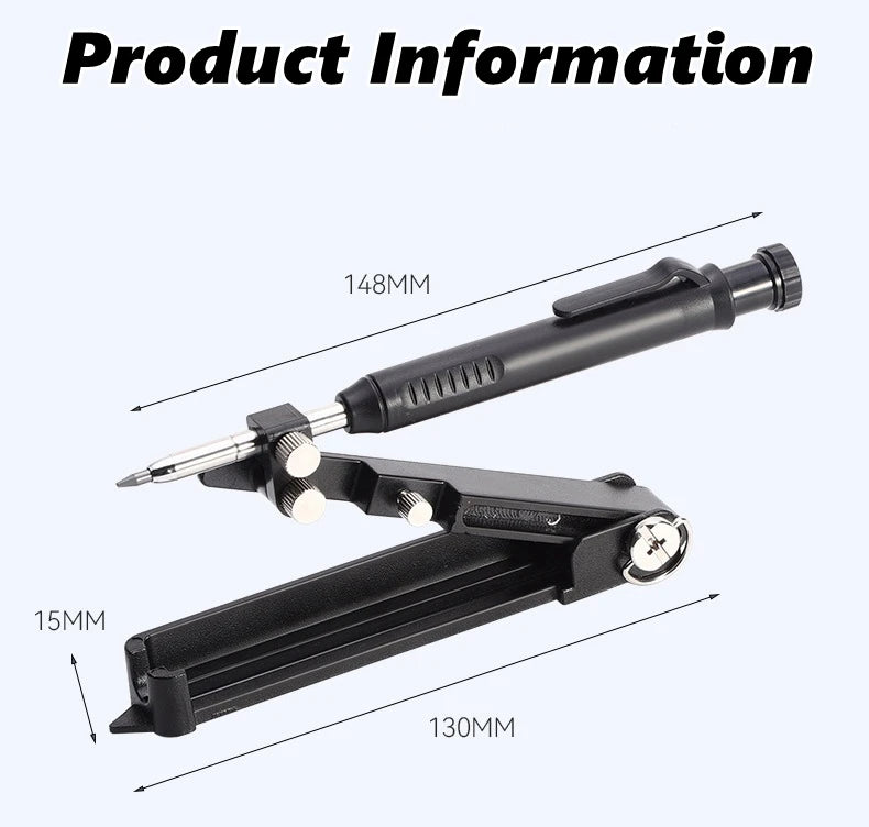 Multi-function Scribing Ruler Contour Gauge Scribe Compass Carpentry Graffiti Line Measuring Hand Tools Woodworking Construction