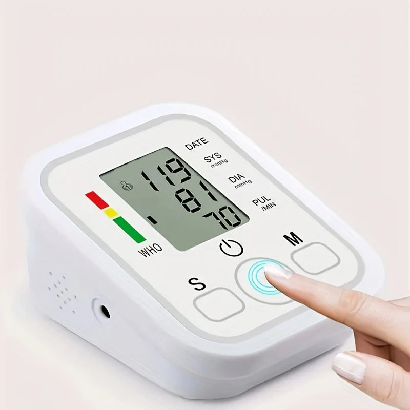 Finger Pulse Oximeter Or Blood Pressure Monitor, Heart Rate & Oxygen Saturation Meter, Home Medical Health Equipment