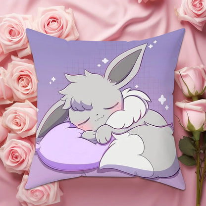 Home and Decoration Pillow Case Decorative Cushion Cover 60x60cm Bedroom Pokémon Pillowcase Car Sofa Cushions Covers Pillows Bed