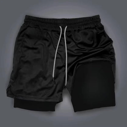 Pokémon Game 2-in-1 Shorts Summer/Autumn Men's and Women's New Joint Sports and Fitness American Trend Double-layer Shorts