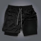 Pokémon Game 2-in-1 Shorts Summer/Autumn Men's and Women's New Joint Sports and Fitness American Trend Double-layer Shorts