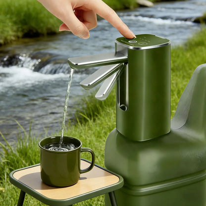 Electric Water Pump Household Bottled Water Water Extractor Folding Purified Water Dispenser Suction Pump Outdoor