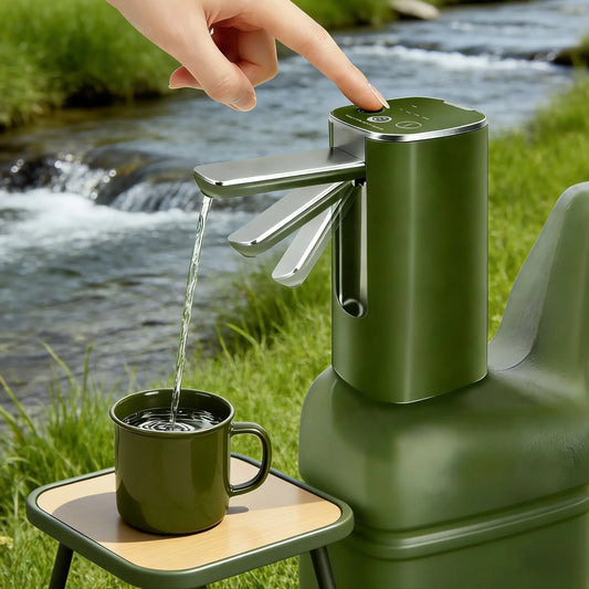 Electric Water Pump Household Bottled Water Water Extractor Folding Purified Water Dispenser Suction Pump Outdoor