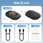 2026 Kowankit Android 15 3 in 1 Wireless CarPlay Smart AI Box Android Auto Adapter Plug Play Car TV Box Support YouTube Netflix