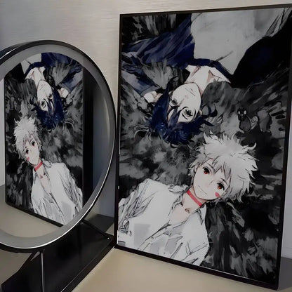 Anime No. 6 Poster Self-adhesive stickers are suitable for any wall surface waterproof moisture-proof