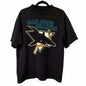 1991 San Jose Sharks T-shirt - Black Edition - Reprint Edition - Men's Women's Men's Clothing