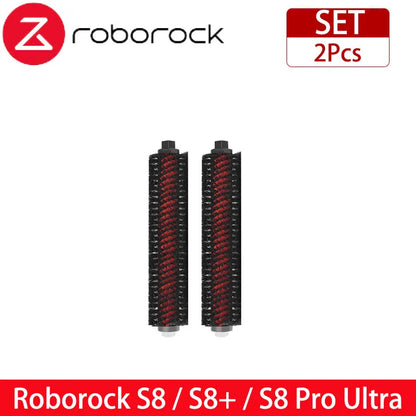 Roborock S8 S8 Pro Ultra S8+ Robot Vacuum Spare Parts Main Side Brushes Mop Cloths HEPA Filters Dust Bags Accessories