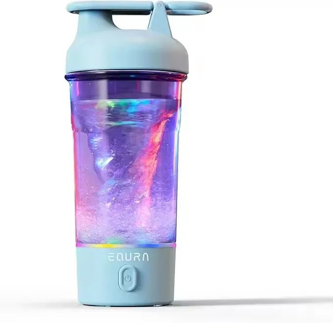 Electric Shaker Bottle, 25Oz Blender Bottles for Protein Mixes, Portable USB C Rechargeable Pulse Protein Shake Bottle, BPA Free