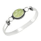 Vintage 925 Silver Natural Oval Moonstone Bangle Bracelets Handmade Birthstone Bangle Gifts Fine Jewelry for Women Men