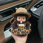 15cm Monchhichi Cute Little Monkey Diy Outfit Change Doll Multiple Styles Exquisite Backpack Pendant Keychain Toy Periphery Gift