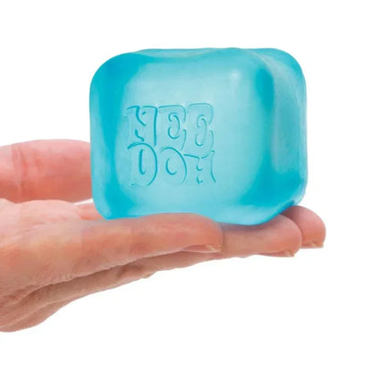 Needoh Nice Cube Transparent Maltose Solid Slow Rebound Squish Toy Stress Squeeze Fidget Relief Desktop Anxiety Release Gift