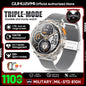 2026 New T-REX3 1100mAh Battery SmartWatch 10ATM Waterproof Compass Altitude HD Bluetooth call Sports Flashlight Smart Watch Men