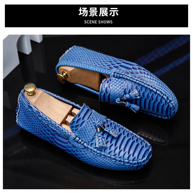 Driving Shoes Summer Mens Outdoor Anti-slip Comfort Soft High Quality Men Breathable Flat Driving Shoes Classic Casual Loafers