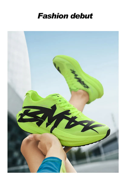 Athletic Running Shoes Men Marathon Speciality Training Race Sports Carbon Board Lightweight Women's Comfortable Casual Sneakers