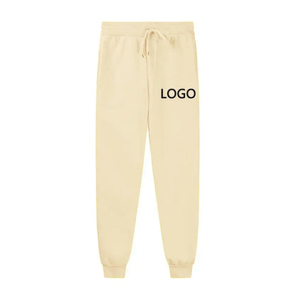 Customized Sweatpants Men Fashion Peronality Printed Drawstring Pocket Sport Pants Women Casual Workout Jogging Long Trousers