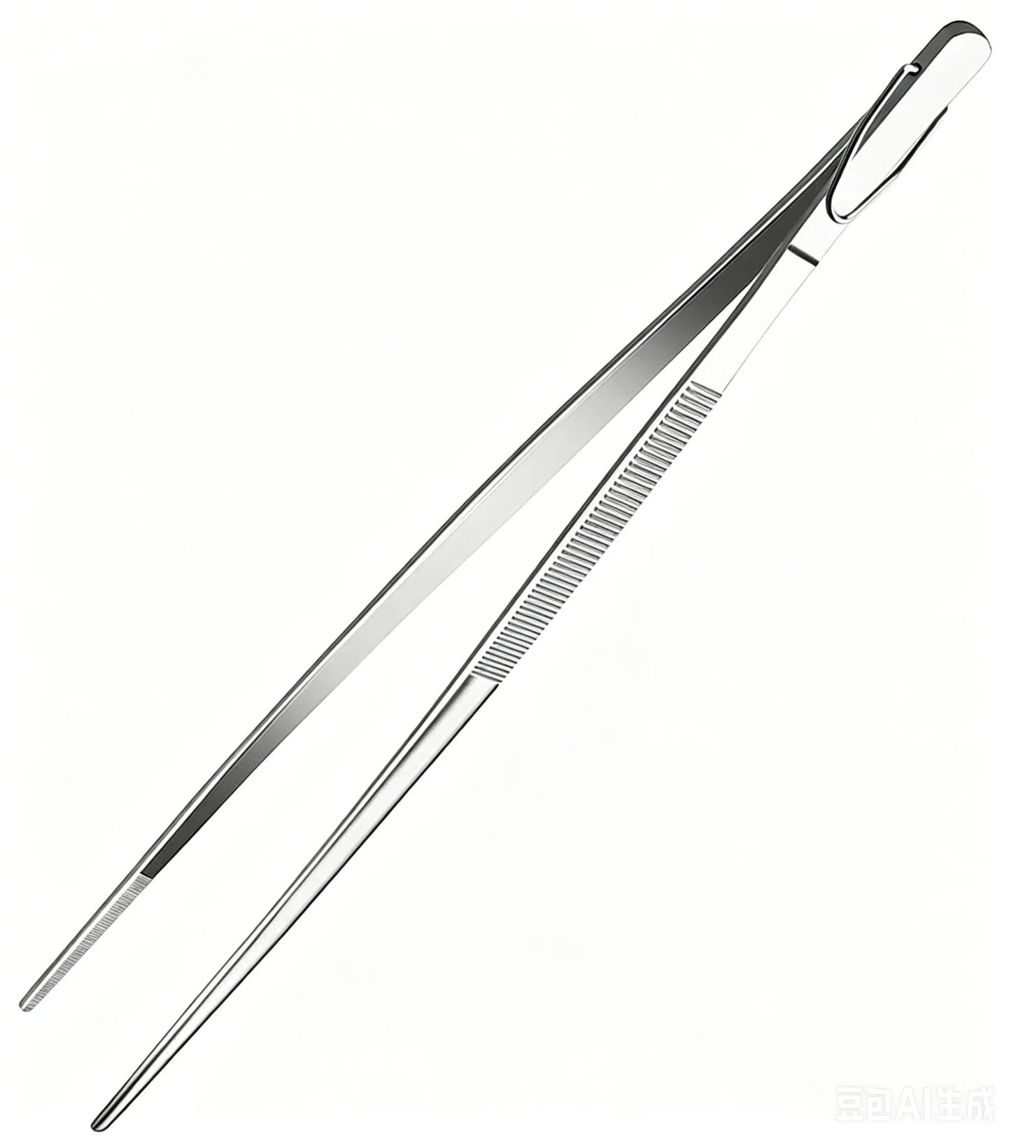 12inch Kitchen Tweezers Fine Tweezer Tongs Extra-Long Stainless Steel Cooking Tweezers for Kitchen Food Cooking Sea Food and BBQ