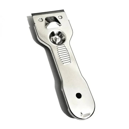 1PC Scraper Cleaner With 5pcs Spare Blades Or 10 Blades, Durable Glass Ceramic Hob Remover Oven Cooker Cleaning Tool with Blade