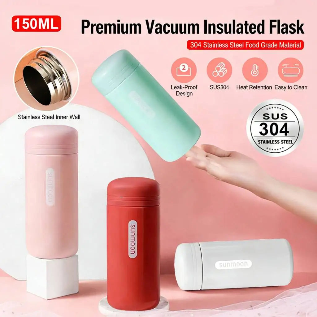 New 150ml 304 Stainless Steel Mini Vacuum Insulated Tumbler Hot And Cold Outdoors Portable Water Cup