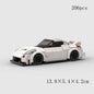 City Speed Racing Car Model Building Blocks DIY Bricks MOC Toy Classic Rally Sports Super Racer Vehicle Christmas gift technique