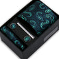 Classic Mens Tie Set Paisley Hanky Cufflinks In Gift Box Jacquard Woven Neckties Set For Men Formal Wedding Fashion Accessories