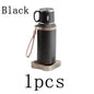Portable Handheld Thermos Cup 600ml 24H Insulation Stainless Steel Bottle for Outdoor Sports