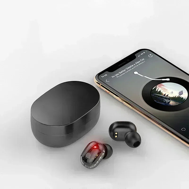 TWS E7S Wireless Earbuds Bluetooth 5.0 Stereo Sport Headphones with Microphone Charging Box for Smartphone