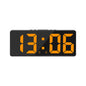 Digital Alarm Clock Voice Control Teperature Snooze Night Mode Desktop Table Clock 12/24H Anti-disturb Funtion LED Clocks Watch