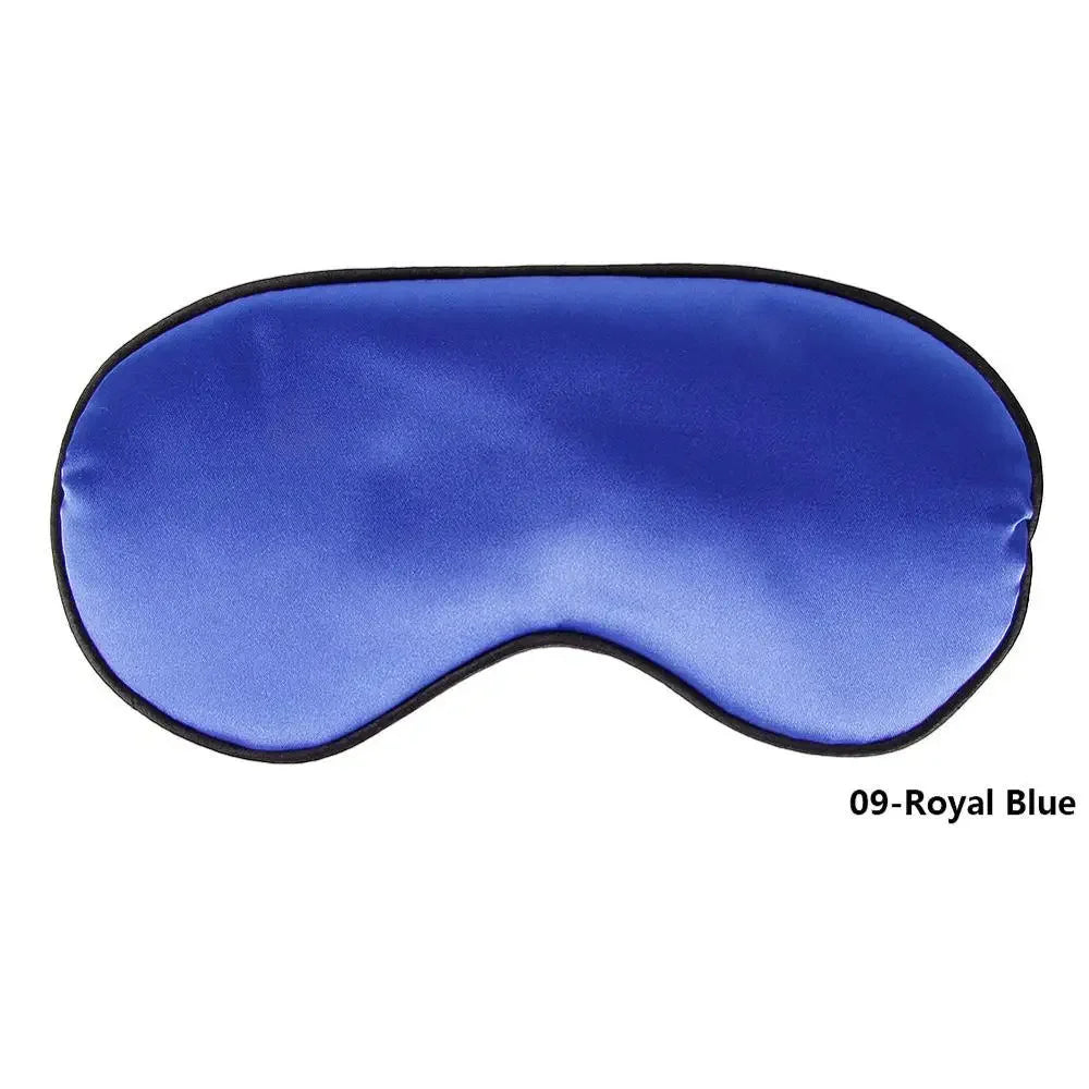 1Pc Pure Silk Sleep Natural Sleeping Eye Mask Eye Shade Cover Shade Eye Patch Women Men Soft Portable Blindfold Travel