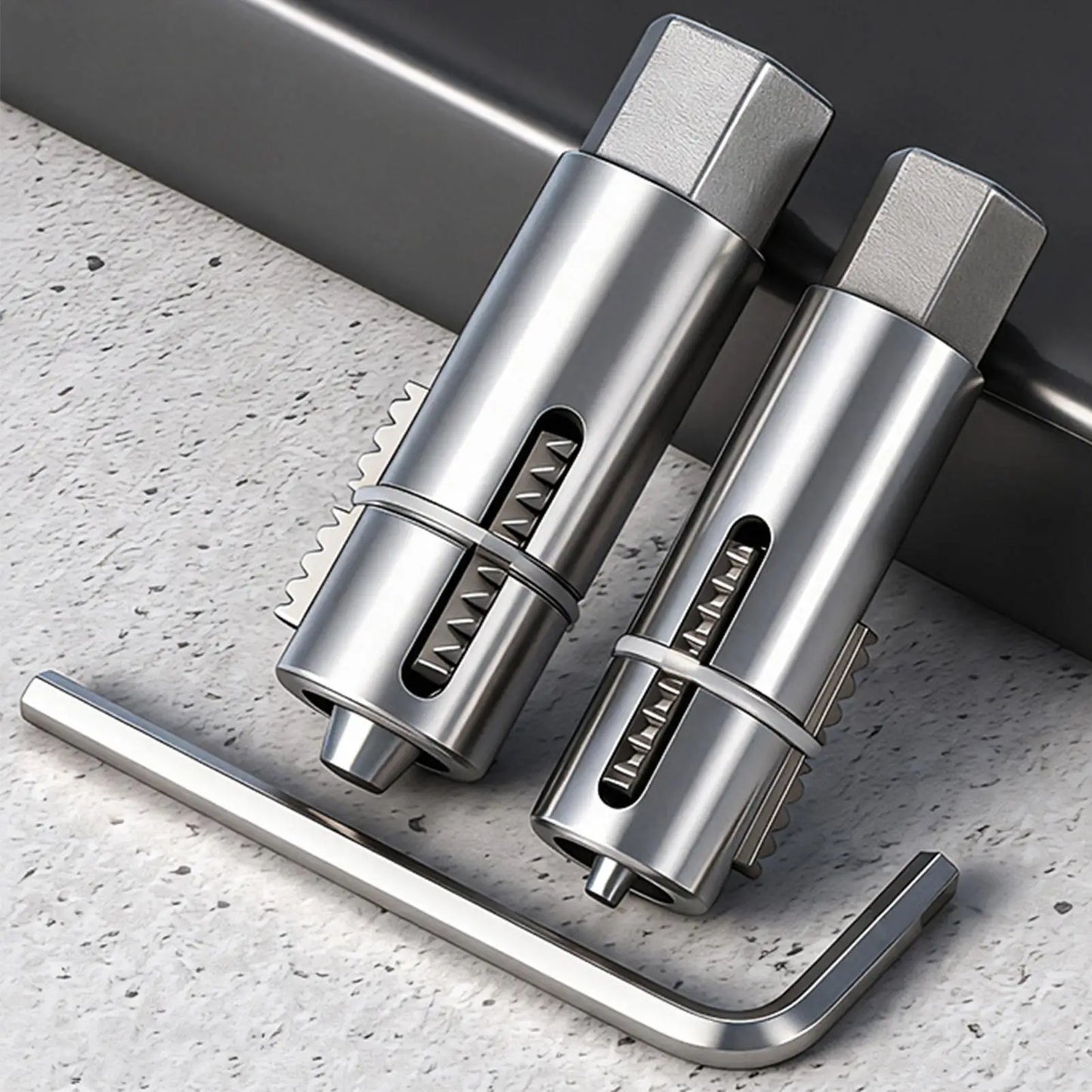 12mm And 14mm Broken Pipe Extractor Tool Adjustable Damaged Thread Extractor With Hex Wrench For Faucet Valve Tool accessories