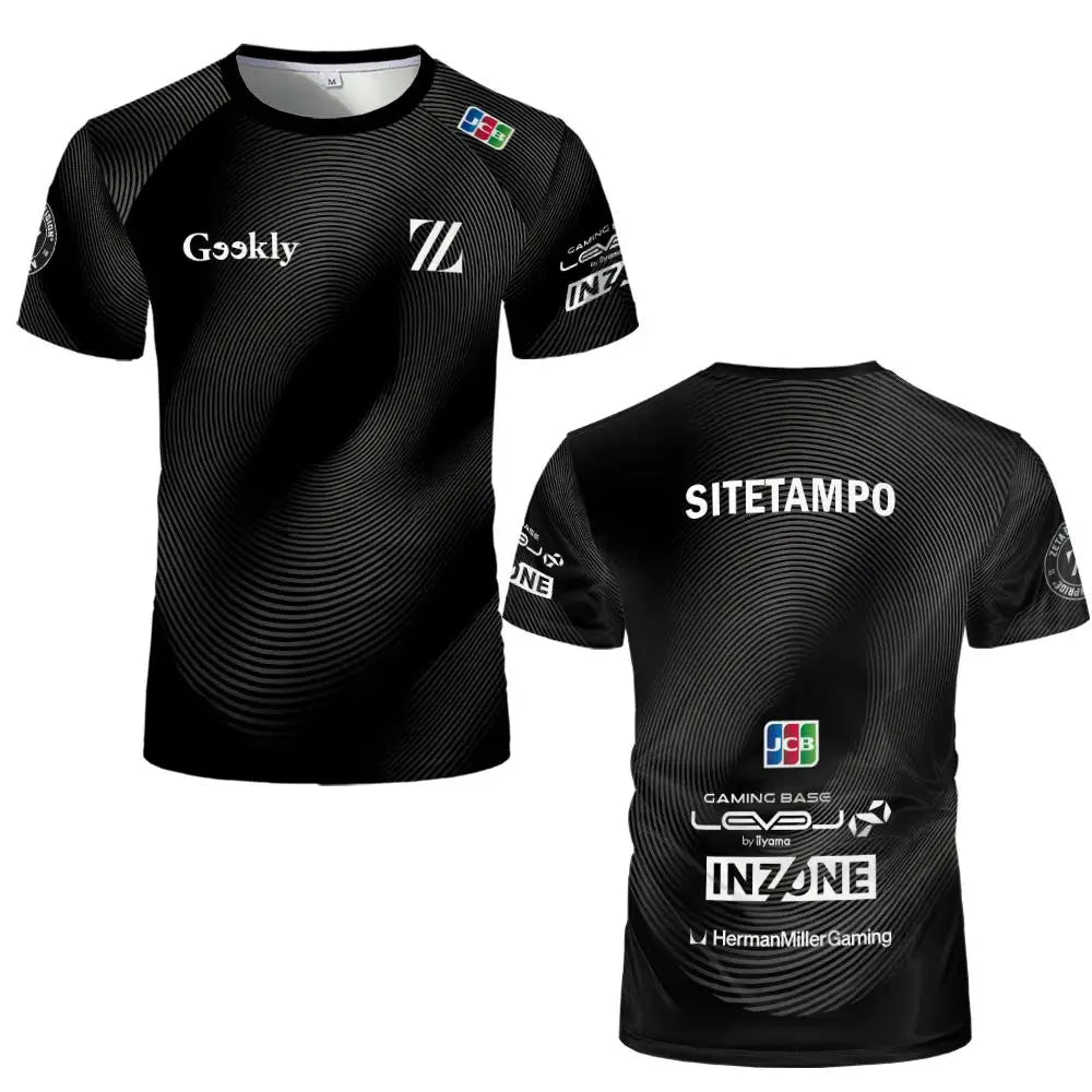 2026 ZETA DIVISION Esports Team Jersey SITETAMPO Unisex Quick-drying And Breathable T-shirt Player Training Uniform Fan Gift Top