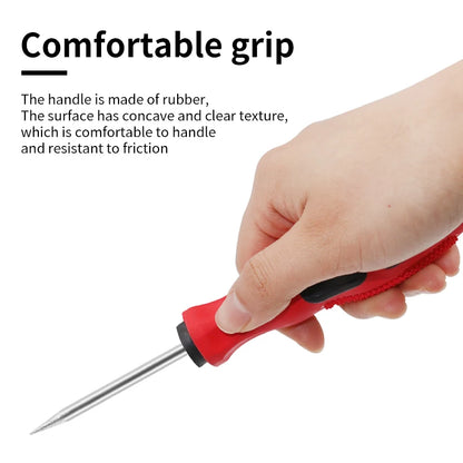Awl Straight Cone Handle Tool Awl Hand Stitching Taper Needle Tool Craft Sewing Supplies Floor Wall Seam Cleaning Tool