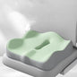 Car Seat Memory Foam Cushion Lumbar Support Soft Elastic Office Chair Pad Seat Cushion Suit for Desk Office Use Pain Relief