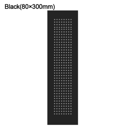 2Pcs/set Aluminum Alloy Vents Cover Rectangle 50/80mm Wide Air Vent Decor Breathable Mesh Louver Ventilation Grille
