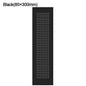 2Pcs/set Aluminum Alloy Vents Cover Rectangle 50/80mm Wide Air Vent Decor Breathable Mesh Louver Ventilation Grille