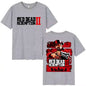 Red Dead Redemption 2 Game Player Graphic T Shirt Men Women Gothic Short Sleeve T-Shirt Y2K Fashion High Quality Cotton T Shirt
