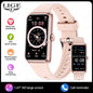 LIGE Fashionowy Smartwatch z Pełnym Ekranem Dotykowym Męski Damski Przypomnienie o Połączeniach Bransoletka Damska 100+ Trybów Sportowych Monitor Tętna Smartwatch