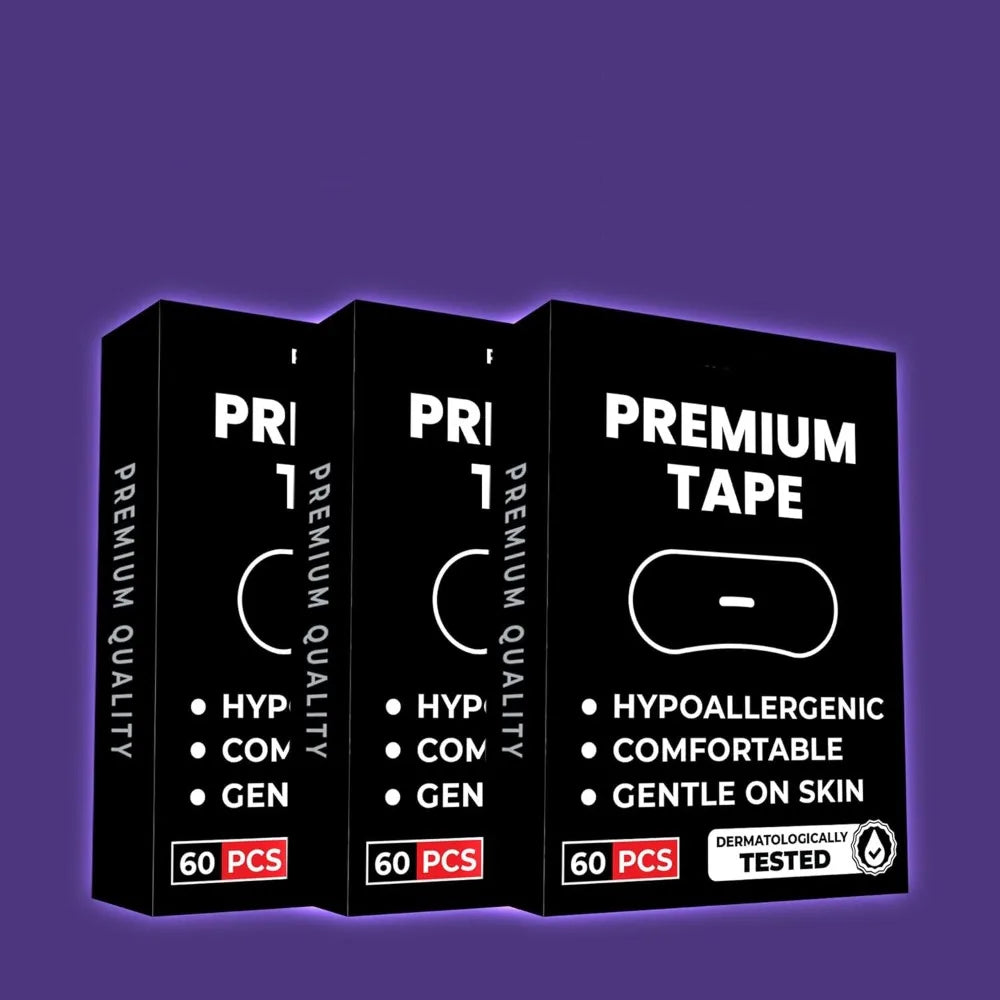 30/60Pcs Grade Mouth Tape Improved Sleeping Gentle Strip Anti-Snoring Mouth Tape Dry Mouth Relief Keep Mouth Closed