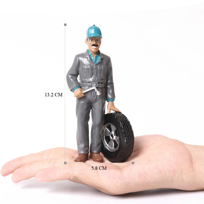 Realistic Professionals Pretend Career People Figures,Representing a Variety Of Occupations From Fire Fighter to Nurse Figurines