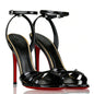 European and American style12cm cross strap pointed high heels for women, ultra-fine heels,straight buckle strap fashion sandals