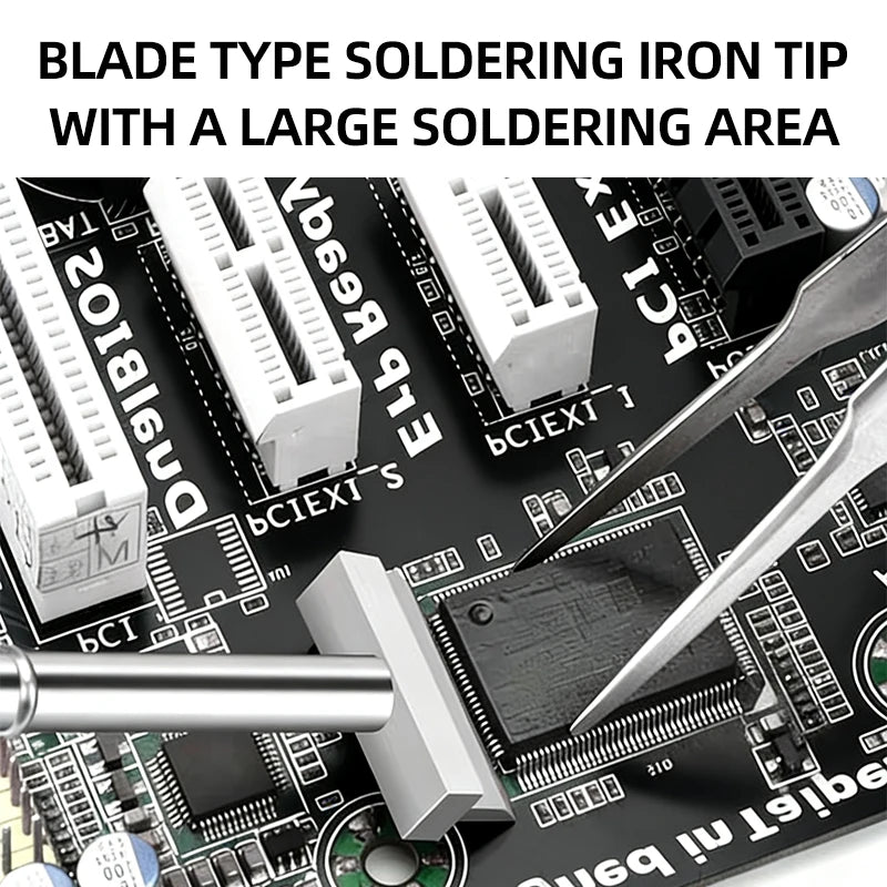 T12 T-shaped Iron compatible with FX-951 soldering station T12-1401/1402/1403/1404/1405 Heating Core Efficient Heat Conduction