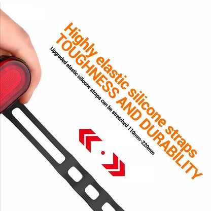 USB-C Rechargeable Bicycle Lights Bike Safety Warning Lamp Outdoor Waterproof Cycling Flashlight For Mountain And Road Bikes