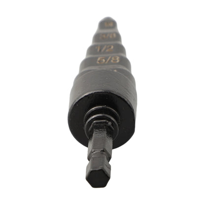 5 In1 Air Conditioner Copper Pipe Expander Swaging Drill Bit Set Electric Pipe Head Expansion Mouth Air Conditioning Repair Tool
