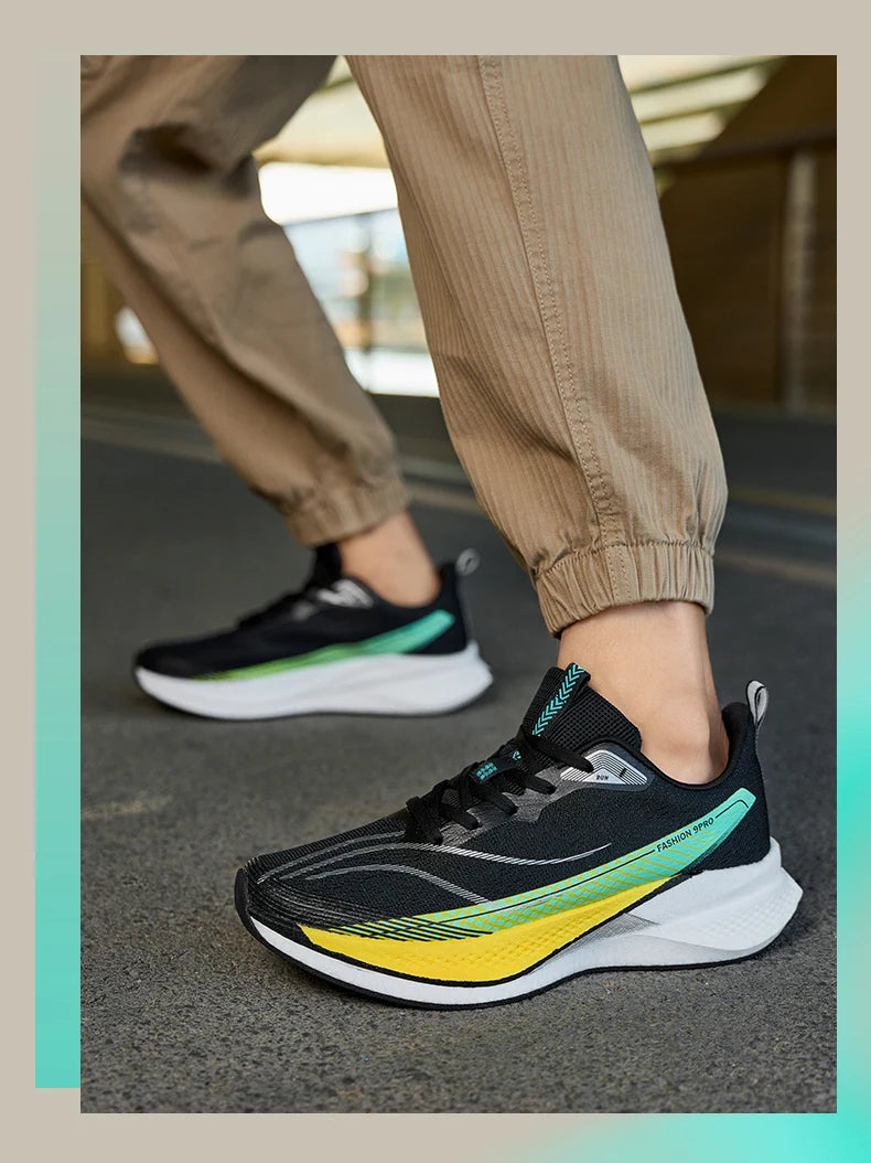 2026 New Chitu 9ro Carbon Fiber Plate Running Sneakers Lightweight Cushion Jogging Trainers Competition Sports Shoes Unisex